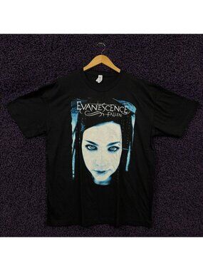 Evanescence Fallen Album Cover Poster Nu Metal T-Shirt XL